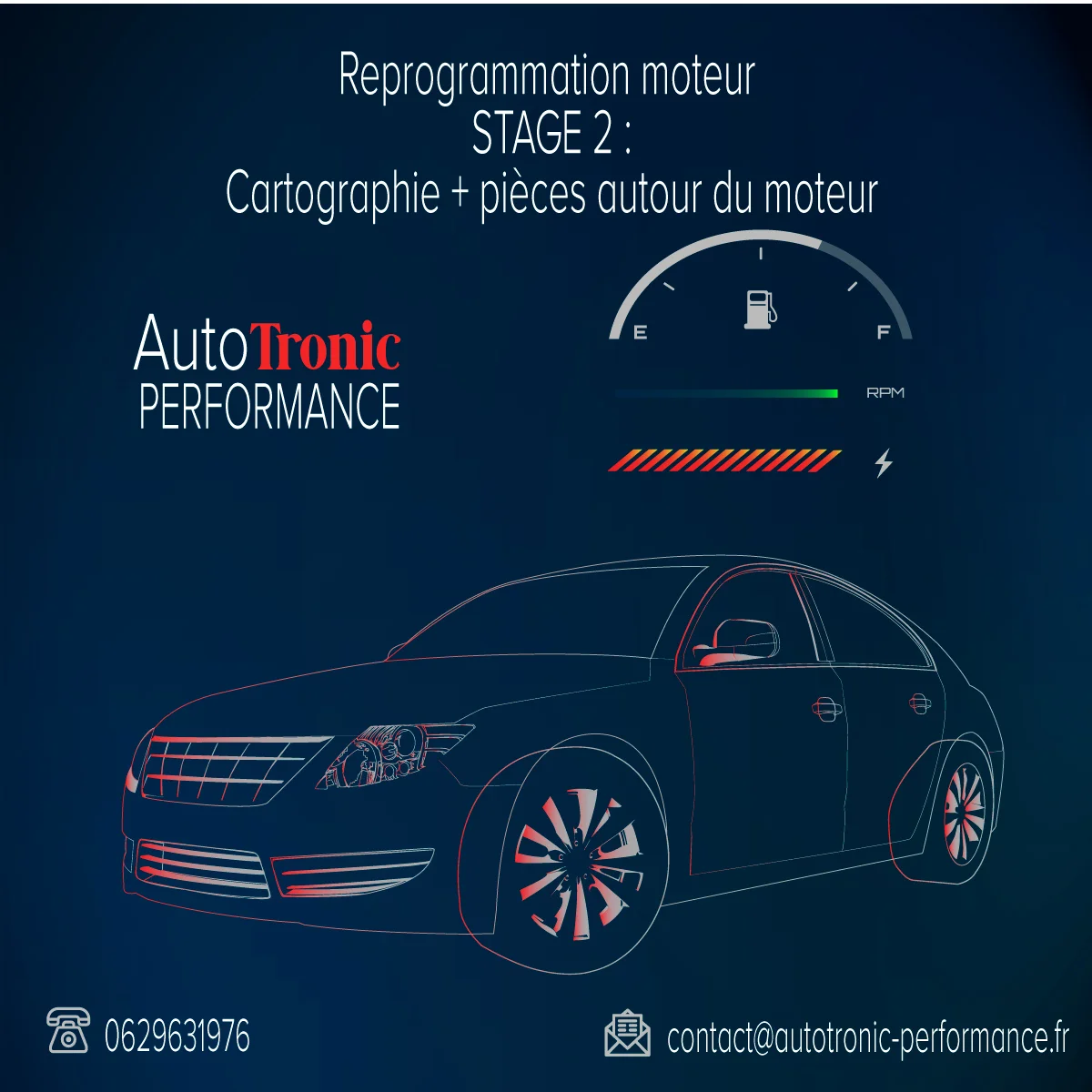 Reprogrammation moteur stage 2 - Autotronic France
